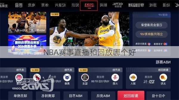 NBA赛事直播和回放哪个好