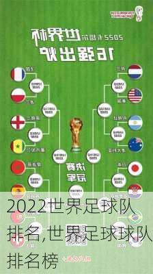 2022世界足球队排名,世界足球球队排名榜