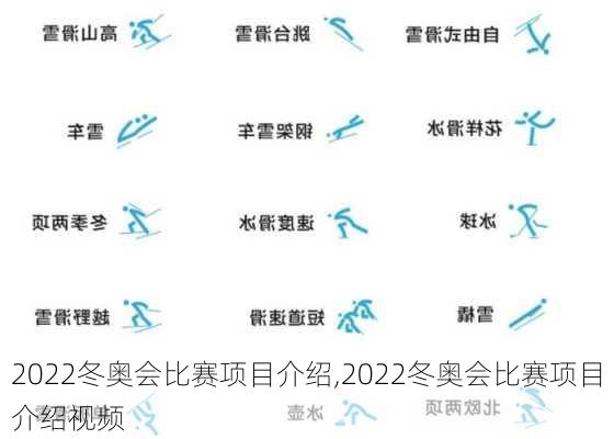 2022冬奥会比赛项目介绍,2022冬奥会比赛项目介绍视频